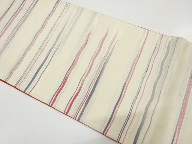 JAPANESE KIMONO / ANTIQUE YOROKE YOKO-YOKO DAN-SEI MATSUMO WOVERING FU